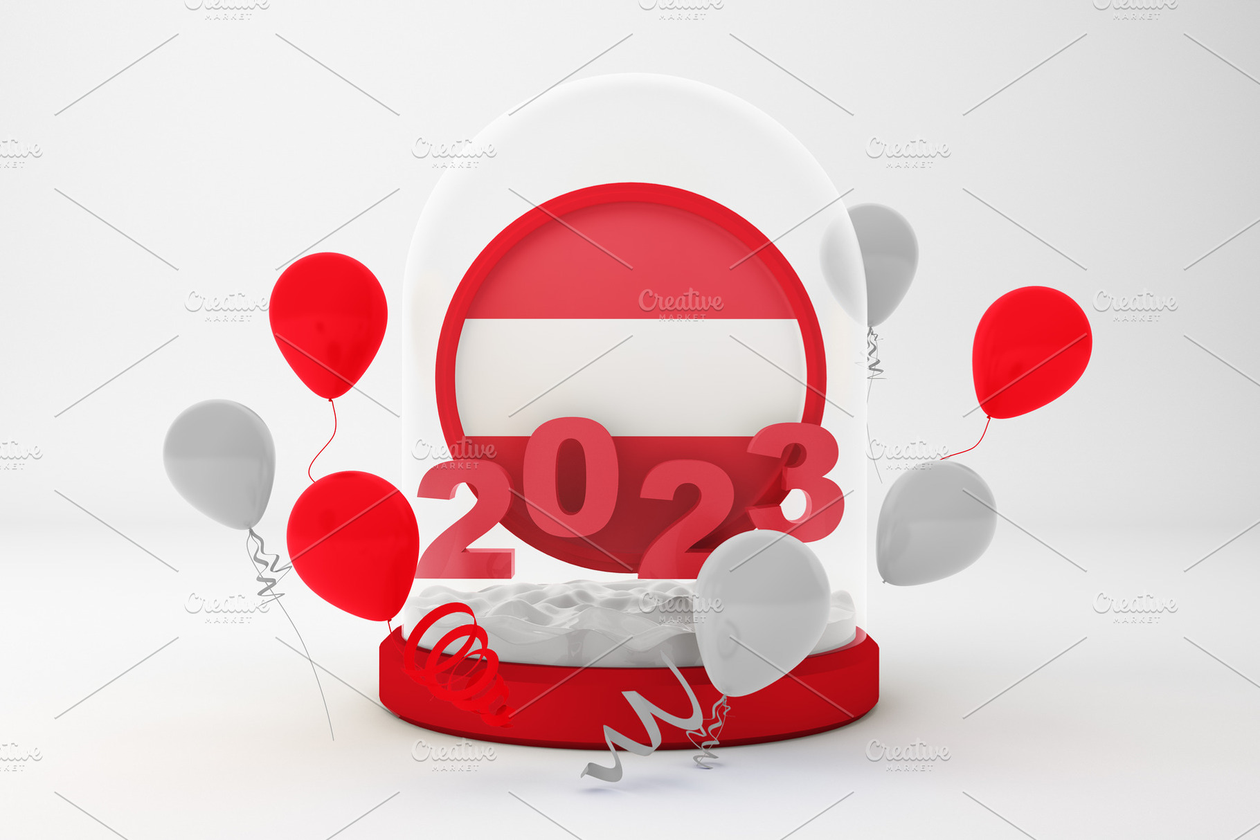 2023 Austria Globe, a Holiday Photo by Qaleb Studio