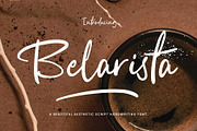 Casual Handwriting Font - Belarista, a Font by Novitype (Thumbnail 1 of 12)