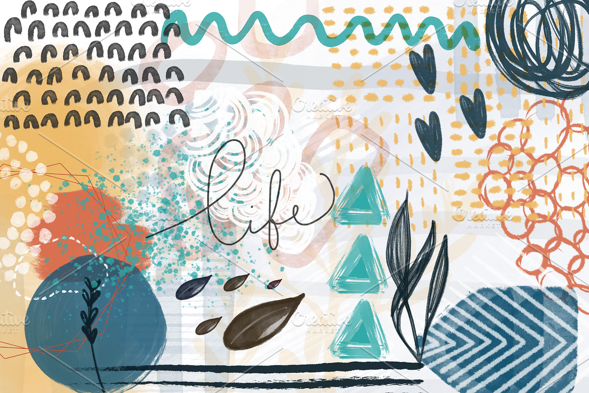 Procreate Stamps - Boho, a Brush Add-On by Li Zamperini (Photo 12 of 13)