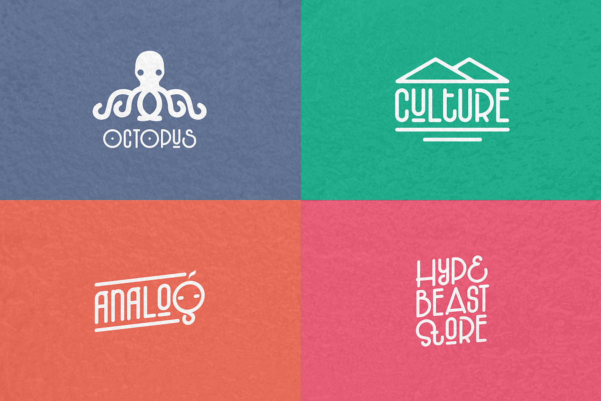 The chocolate type (logo bonus) preview 7