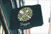 Vegetarian Restaurant Logo, a Branding & Logo Template by 7Theme (Thumbnail 3 of 5)