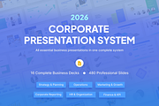 Corporate Bundle - Google Slides, a Presentation Template by New Coral Design (Thumbnail 1 of 23)