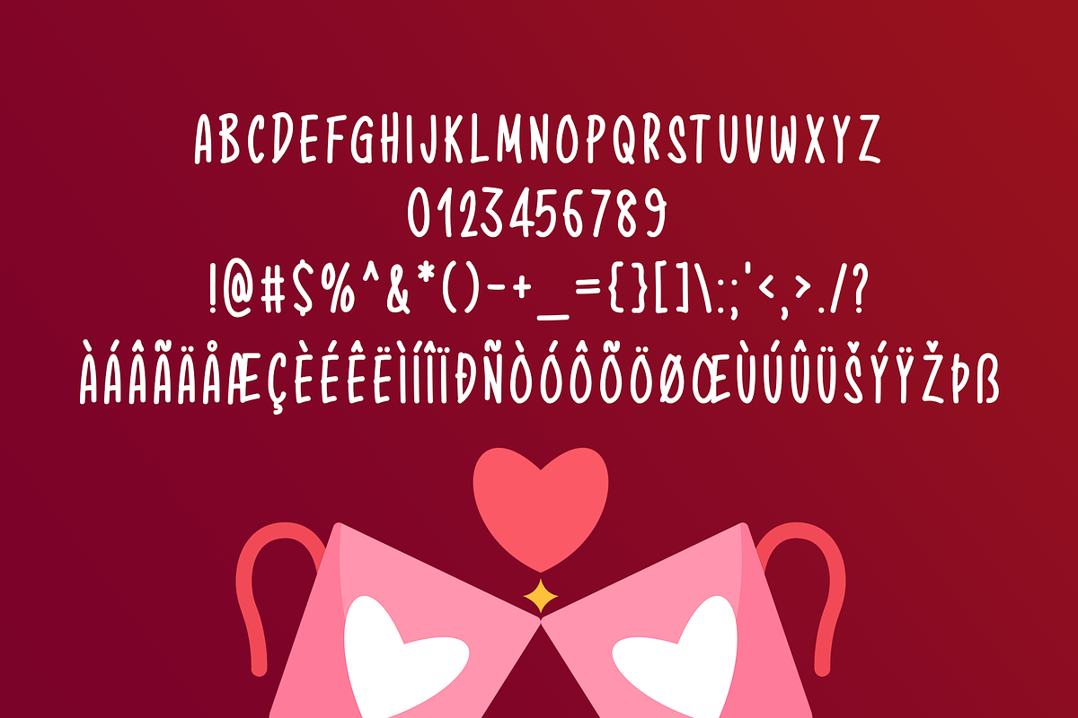 Thinking With Love Typeface, a Handwritten Font by Seemly Fonts (Photo 6 of 6)