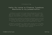Chekos- Feminine type face design, a Sans Serif Font by AuthenType (Thumbnail 5 of 10)