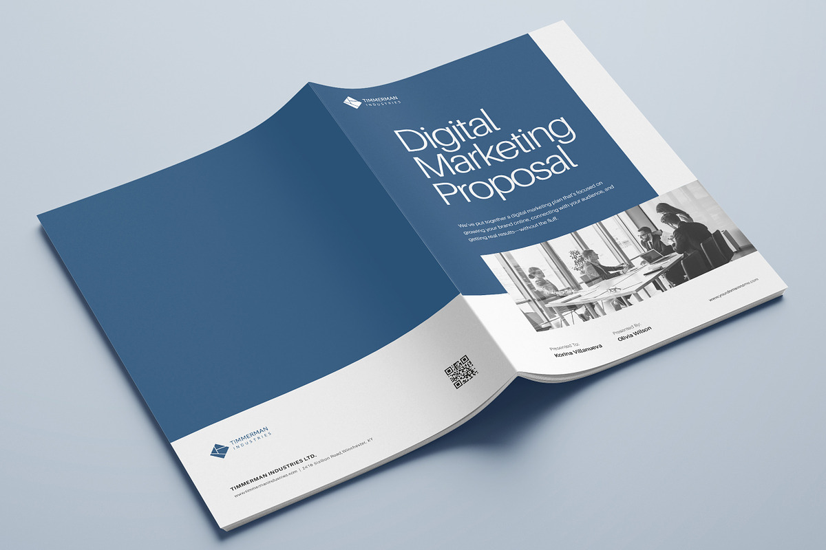 Digital Marketing Proposal, Canva preview 6