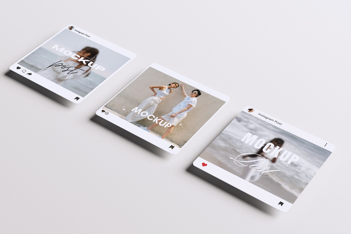 Instagram Post Mockup, a Device Mockup by HanaSaka_Studio (Photo 2 of 5)