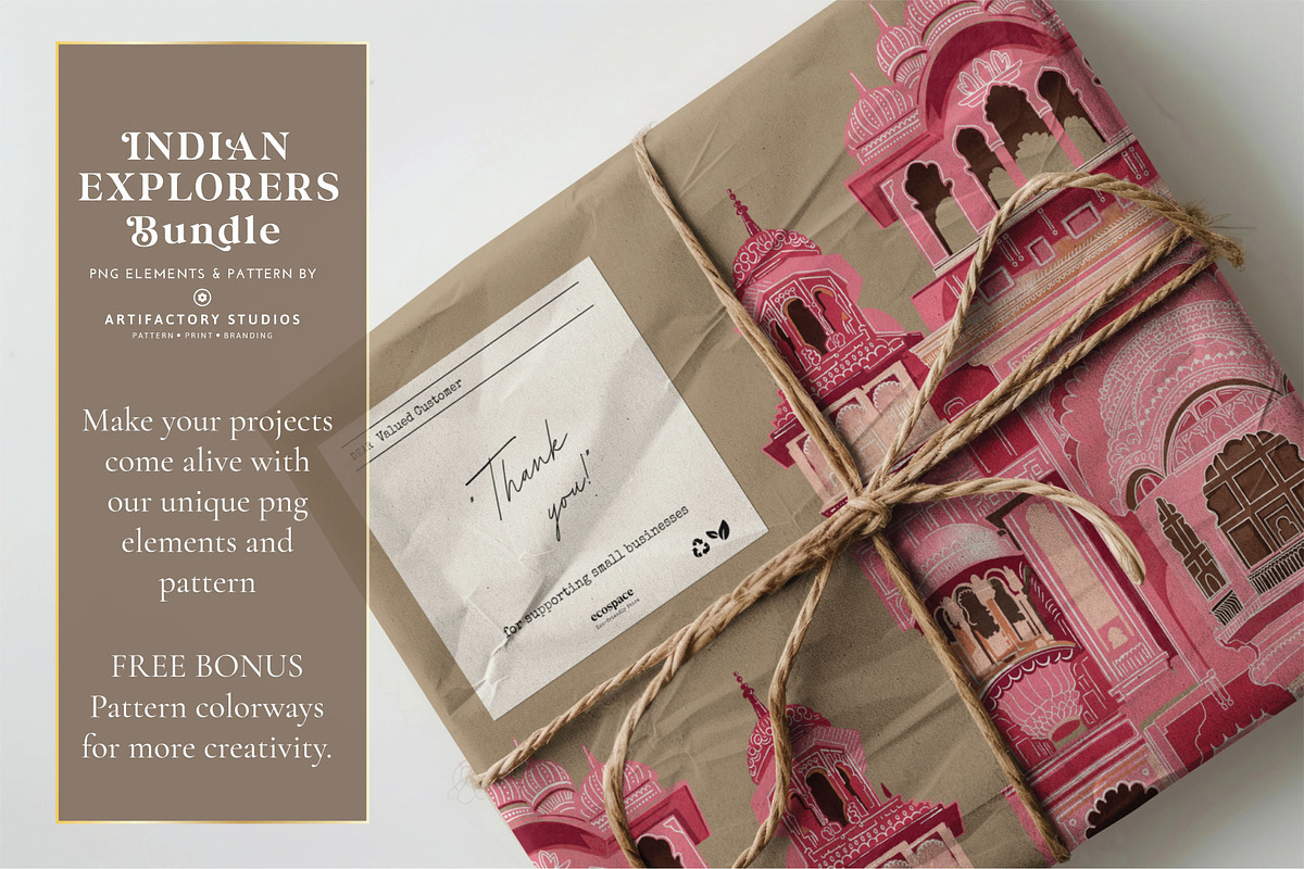 Indian Explorers Elements Bundle, a Decorative Illustration by Artifactory Studios (Photo 7 of 9)