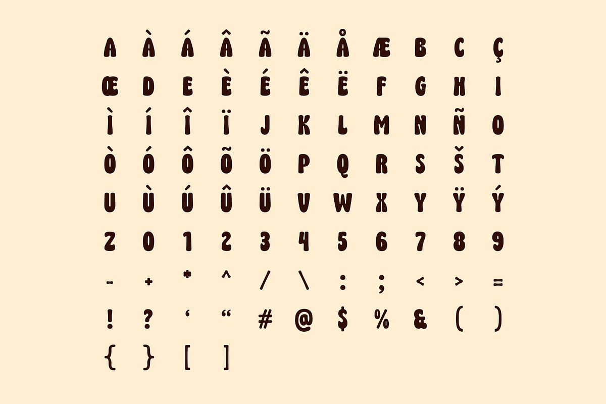 Groovy Campy - Bold Retro Fonts, a Font by Studio Moara (Photo 3 of 8)