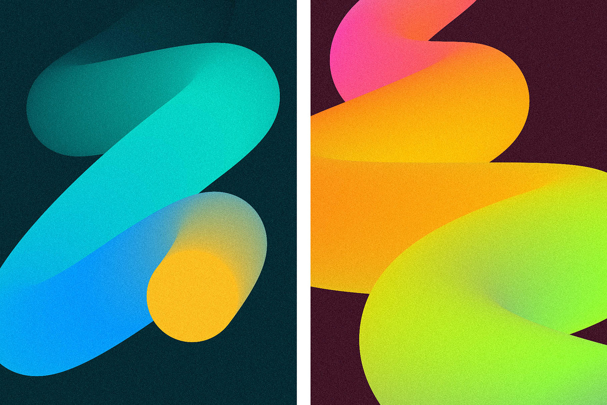 Blender: 80 Gradient Blends, an Object Graphic by RuleByArt (Photo 13 of 16)