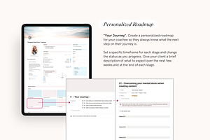 Notion Template Coaching Planner