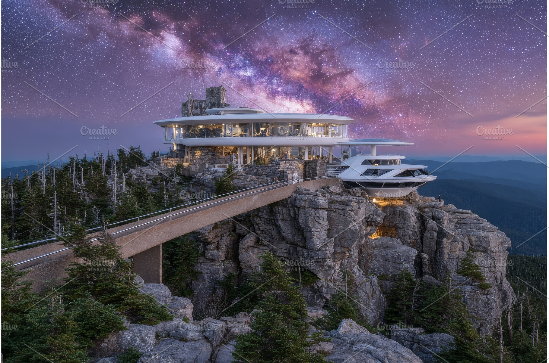 Clingman's Dome, situated in the, a Nature Photo by ZinetroN