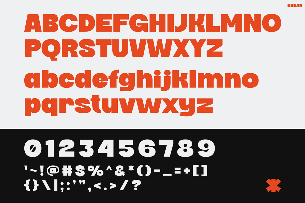 REBAR, a Sans Serif Font by Pinisi ART (Photo 2 of 10)