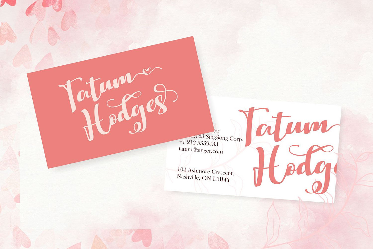 Bila Seyka - Lovely Script Font, a Script Font by StringLabs (Photo 3 of 6)