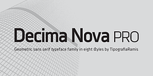 Decima Nova Pro