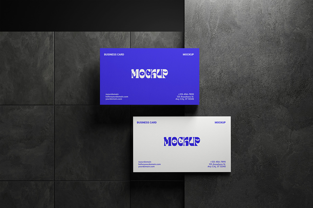 Elegant Business Card Mockup, an Advertising Mockup by My Code Std (Photo 2 of 6)