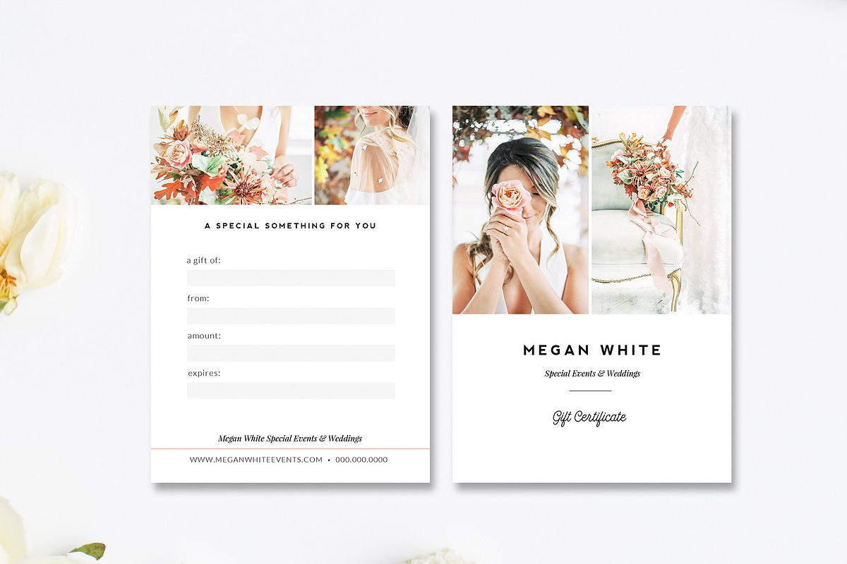 11 Piece Florist Marketing Set, a Stationery Template by Marham Labeling Co (Photo 9 of 12)