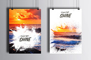 100% editable poster templates, a Stationery Template by SomStock (Thumbnail 5 of 9)