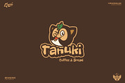 Tanuki Logo Template, a Branding & Logo Template by Kreasi Malam (Thumbnail 1 of 10)