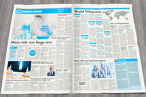 Broadsheet Newspaper Template