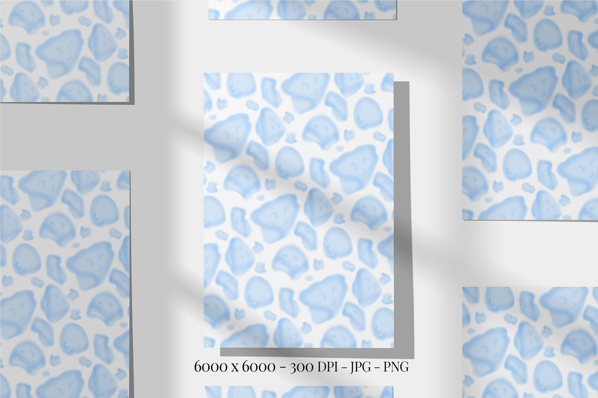 Geometric Seamless Puffy Patterns, a Pattern Graphic by Declipo Patt (Photo 3 of 10)