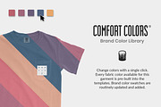 Comfort Colors 6030 Mockups, a Shirt Mockup by Photific (Thumbnail 3 of 5)