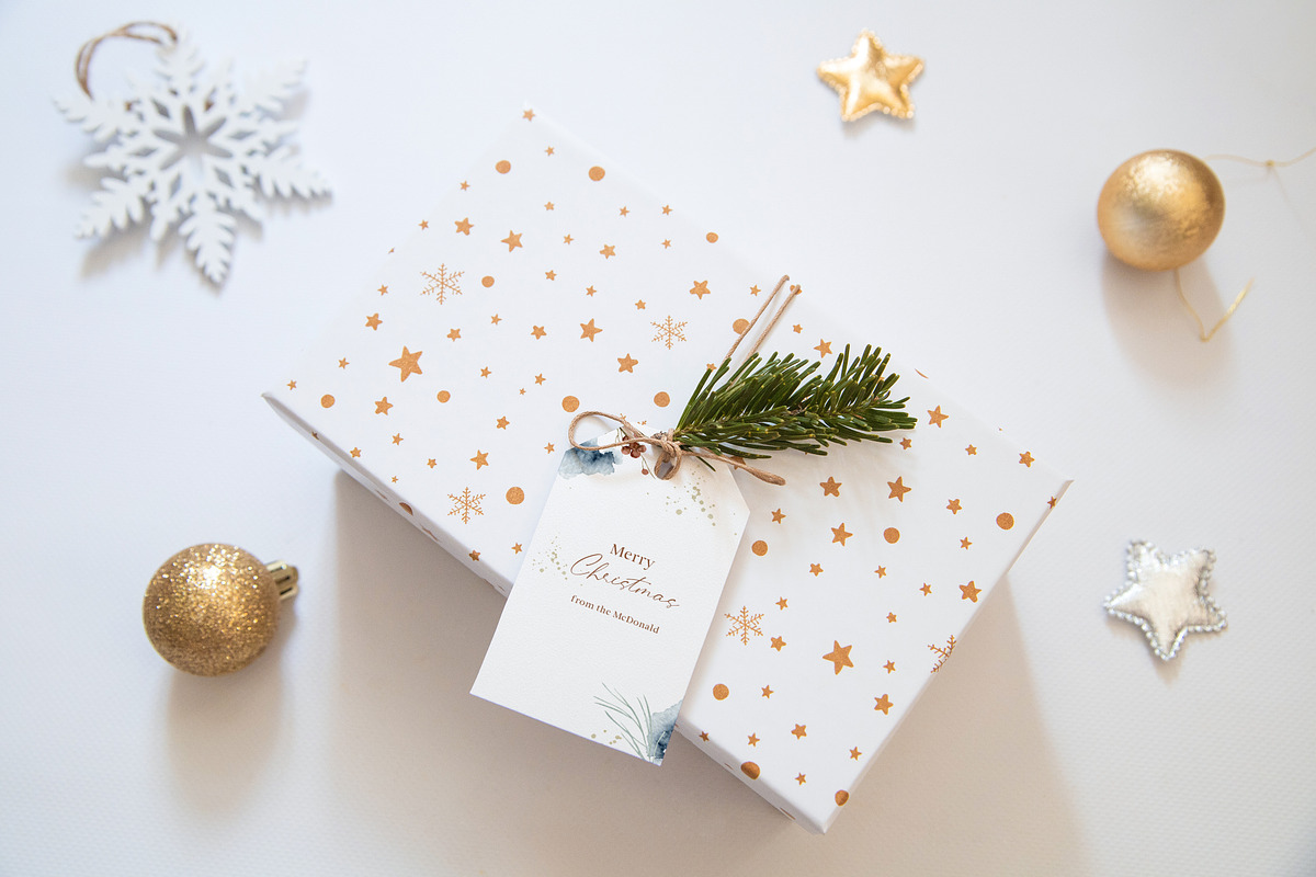 Gift Tag Mockup,Christmas Tag Mockup, a Product Mockup by ILoveMockupDesign (Photo 3 of 9)