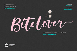 Bitelover - Font Duo