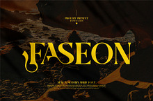 Faseon || Modern Classy Serif Font