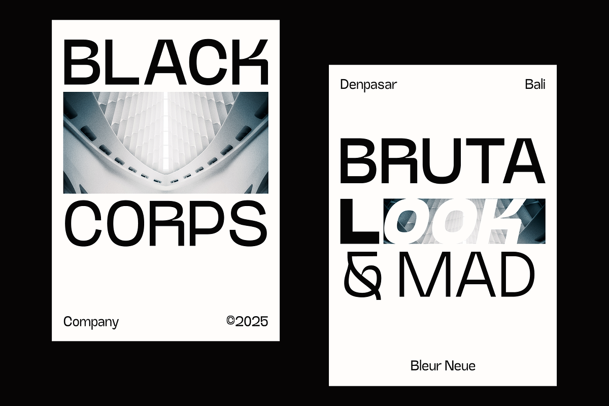 Bleur Neue - Geometric Sans, a Sans Serif Font by Holyline Design (Photo 9 of 15)