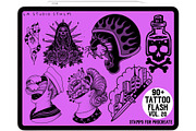 Tattoo Flash Vol. 20 - Stamp Set, a Brush Add-On by LA Studio Sthlm (Thumbnail 3 of 6)