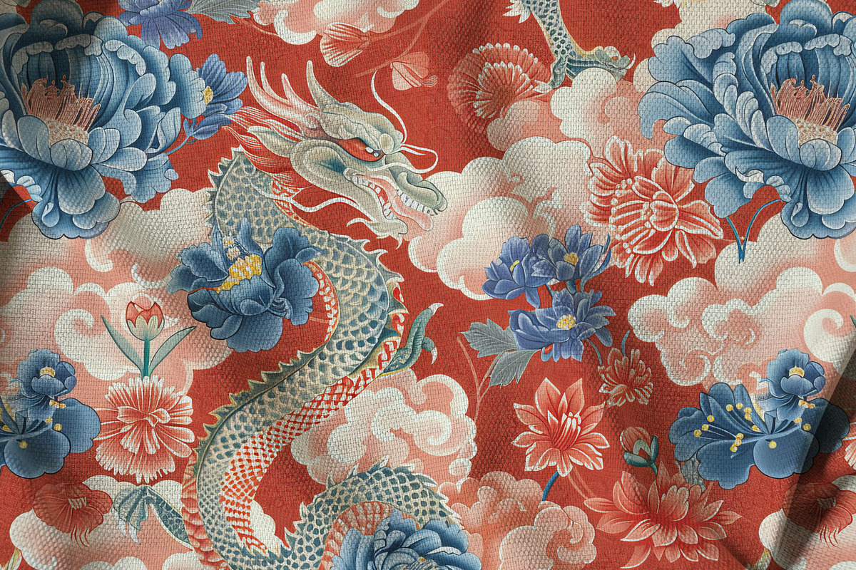 Chinoiserie Print Seamless Patterns, a Pattern Graphic by Olya Creative (Photo 11 of 20)