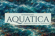 Aquatica - Ocean Oil paintings, a Pattern Graphic by Pixel Perfect Patterns (Thumbnail 1 of 9)