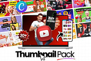 Thumbnail (Youtube) Canva Templates, a Social Media Template by Virall (Thumbnail 1 of 10)