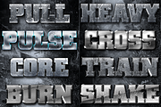 32 Fitness and Exercise Styles Vol 1, a Layer Style Add-On by DesignFathoms (Thumbnail 3 of 5)