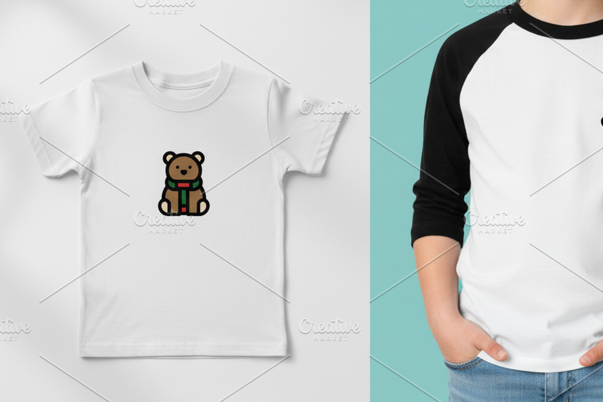 Cute Holiday Bear Logo, a Branding & Logo Template by Vectorium Studio (Photo 2 of 2)