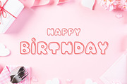 Bubble Rainbow - Outline Font, a Symbol Font by AnningArts (Thumbnail 3 of 8)