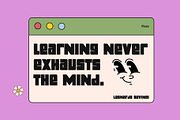 Flazy Display Font, a Font by Ryan Rivaldo Vierra (Thumbnail 6 of 6)