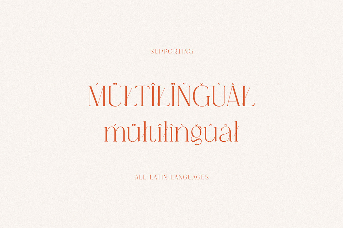 Kalumannic Luxury Serif, a Serif Font by Cruzine (Photo 8 of 8)