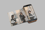 Instagram Story Mockup, an iPhone Mockup by graphicsecond (Thumbnail 4 of 5)