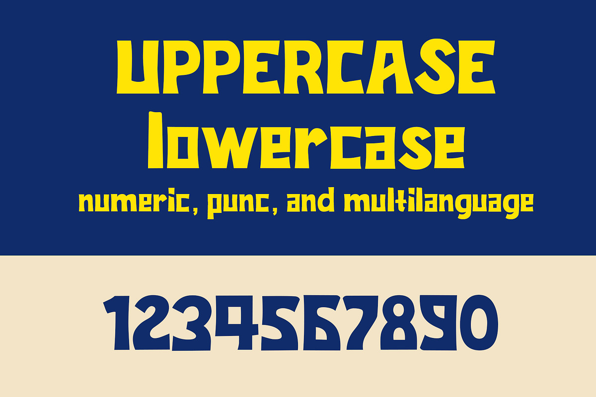 Balok Display Font, a Sans Serif Font by Pokal Studio (Photo 2 of 9)