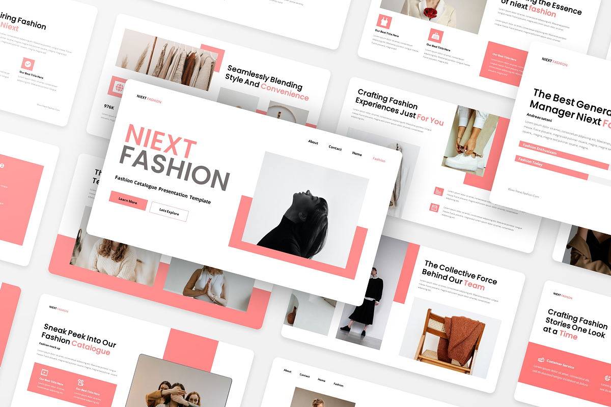 Niext - Fashion Catalogue PowerPoint, a Presentation Template by Annora Studio (Photo 5 of 5)