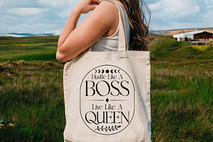 Hustle Like A Boss Live Like A Queen