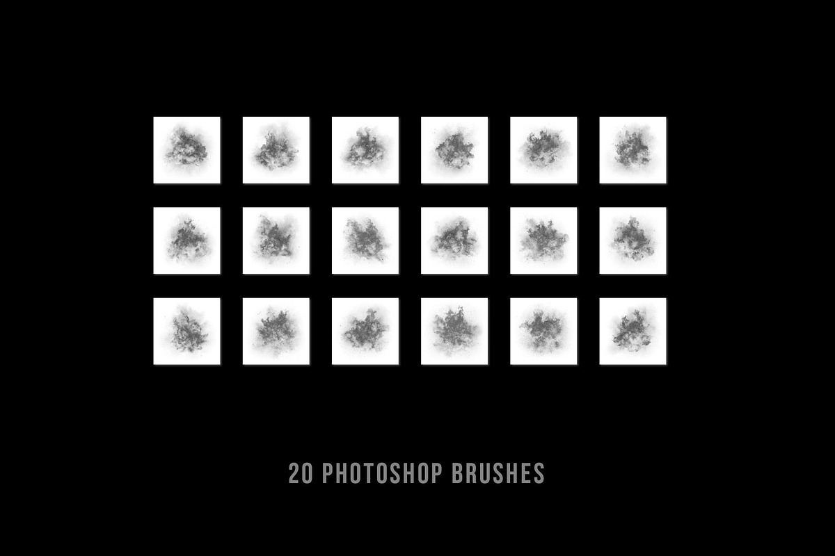 Fire Blast Photoshop Brush Set, a Brush Add-On by Walllow Creatives (Photo 3 of 3)