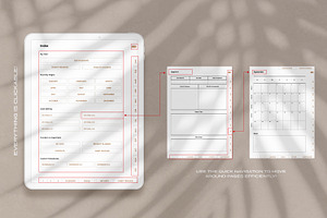 Digital PDF Planner Templates