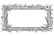 Rustic Floral Frame SVG Bundle, an Illustration by jahid234 (Thumbnail 18 of 31)
