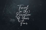 Through Script, a Script Font by moriztype (Thumbnail 4 of 11)