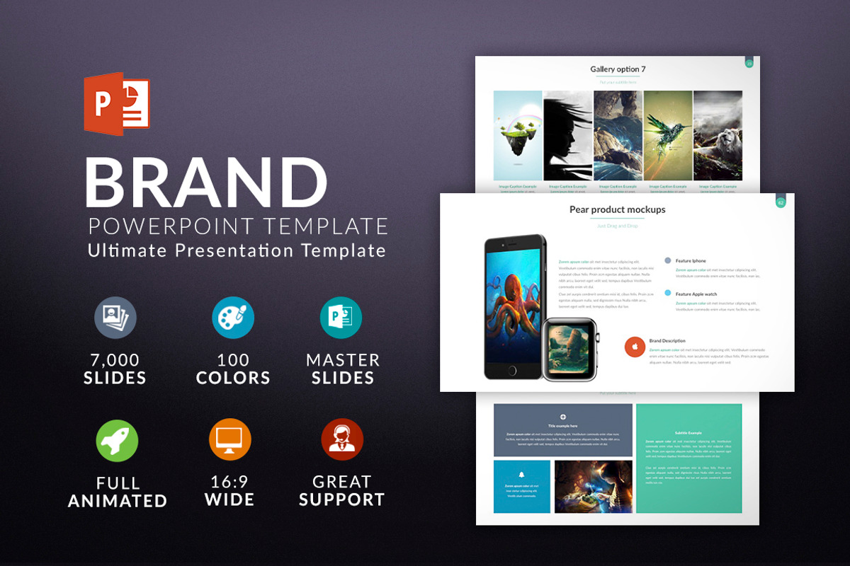10 Master Powerpoint bundle, a Presentation Template by Zacomic Studios