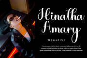 Dream Flourish, a Handwritten Font by InermediaSTUDIO (Thumbnail 5 of 8)