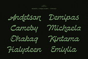 NCL Bendstag — Elegant Script, a Script Font by Enxyclo Studio (Thumbnail 11 of 16)