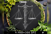 Justice Scale Sword Balance, a Background Graphic by LaseredNinja (Thumbnail 6 of 7)
